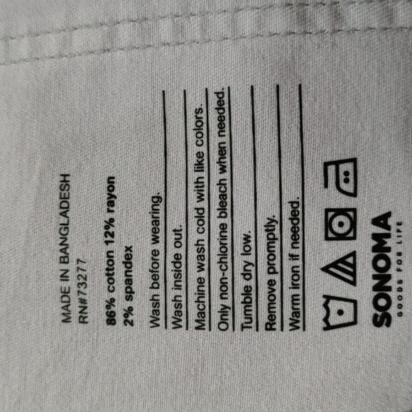 SONOMA Lavender High Rise Shorts, Size 16 - Picture 13 of 13